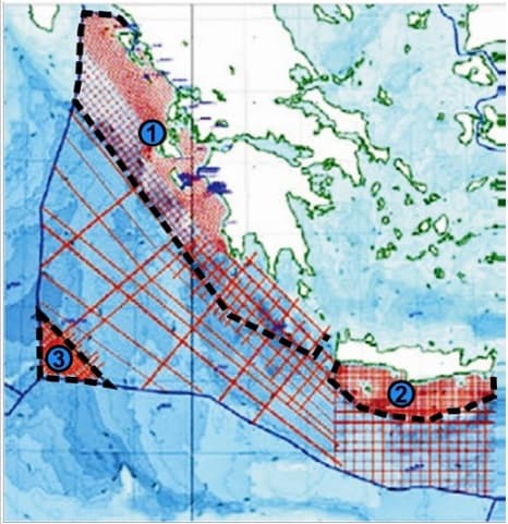 aoz sto ionio  to libiko pelagos apotelesmata ereunwn pgs