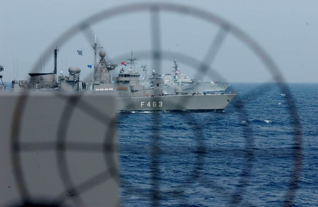 Greece Turkey Navy NATO